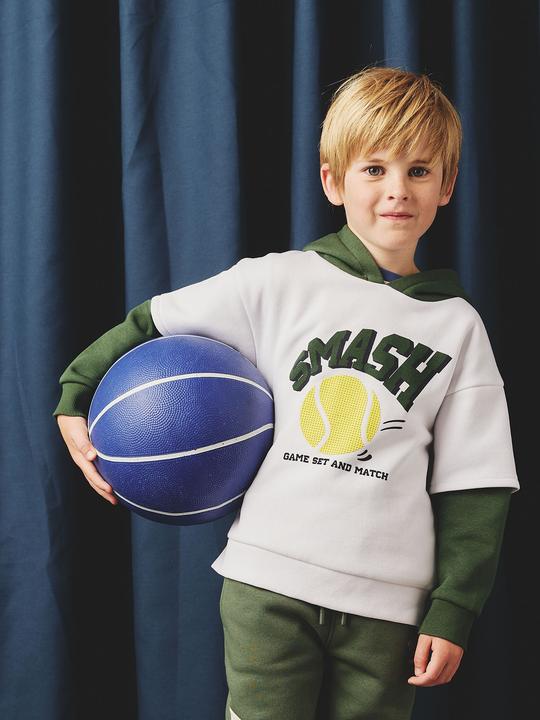 Produktbild Vertbaudet Jungen Kapuzensweatshirt mit Lageneffekt & Recycling-Polyester (92)