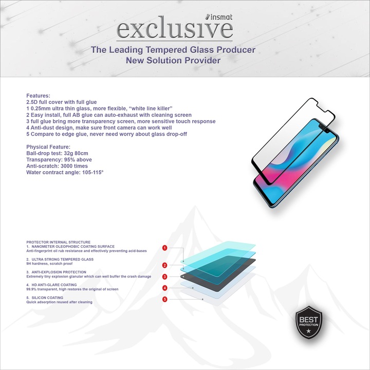 Produktbild Insmat Glass Fs Google Pixel 9a (1 Stück, Google Pixel 9a)
