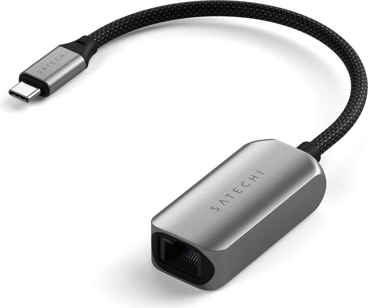 Satechi USB-C zu Ethernet Adapter (USB-C, RJ45 2.5 Gigabit Ethernet (1x))