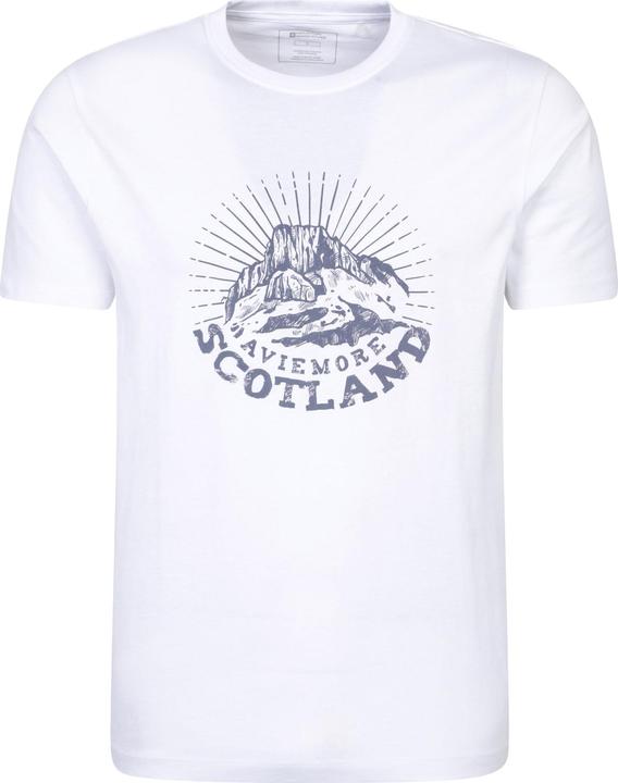 Actual product image Mountain Warehouse Mens Circle Mountain T-Shirt (S)