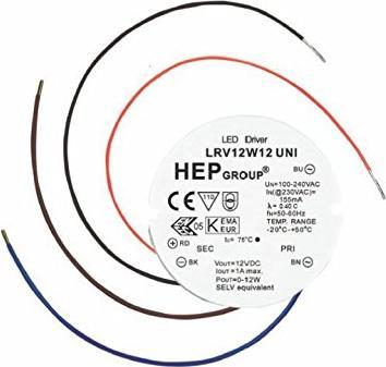 Actual product image Synergy 21 HEP power supply unit - 12V 12W - for flush-mounted box