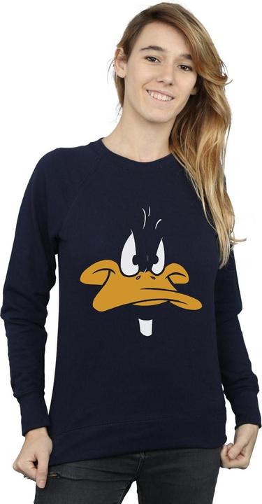 Immagine prodotto Looney Tunes Felpa Daffy Duck Viso Donna (L)