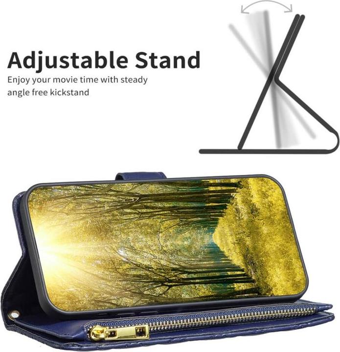 Produktbild Binfen Color Xiaomi 13 - BINFEN Brieftaschen Hülle blau (Xiaomi 12)