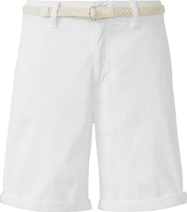 Actual product image S.Oliver Hose Shorts mit geflochtenem Gürtel und Garment Dye (46)