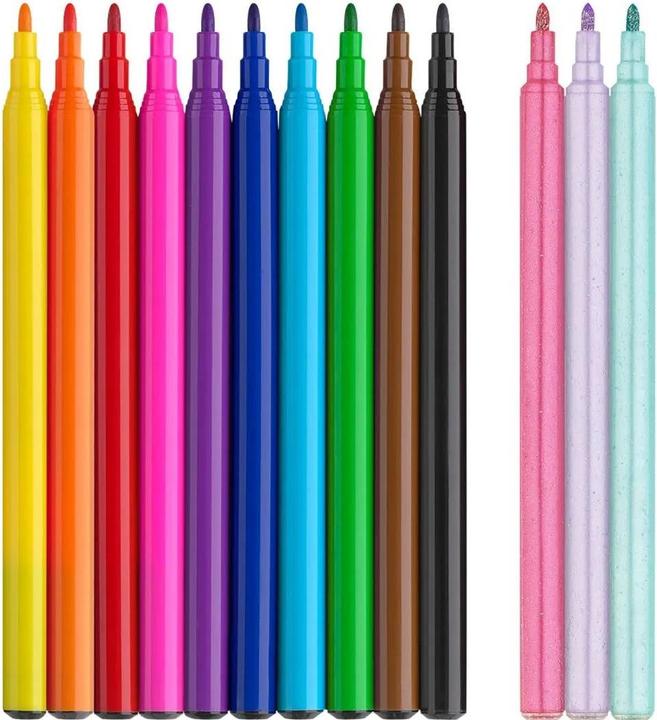Produktbild Faber-Castell Fasermaler Einhorn Special Edition (Mehrfarbig, 13 x)