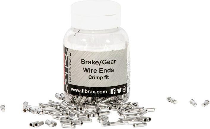 Produktbild Fibrax Packung mit 500 Kabelenden für Fahrradbremsen und -schaltungen