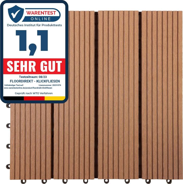 Produktbild Floordirekt Terrassenfliese Royal (1 x, 30 x 30 cm)