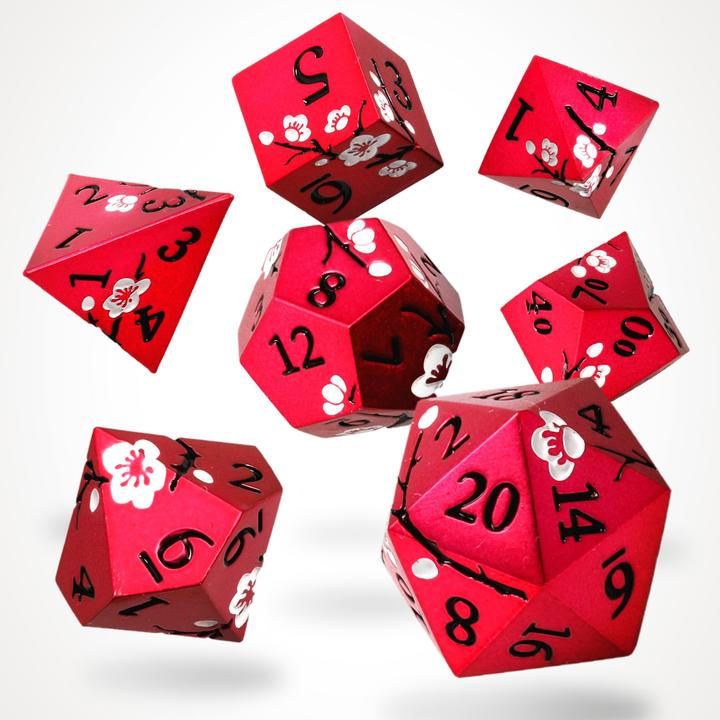 Produktbild Glass Staff Dawn Blossom Metal RPG Dice Set