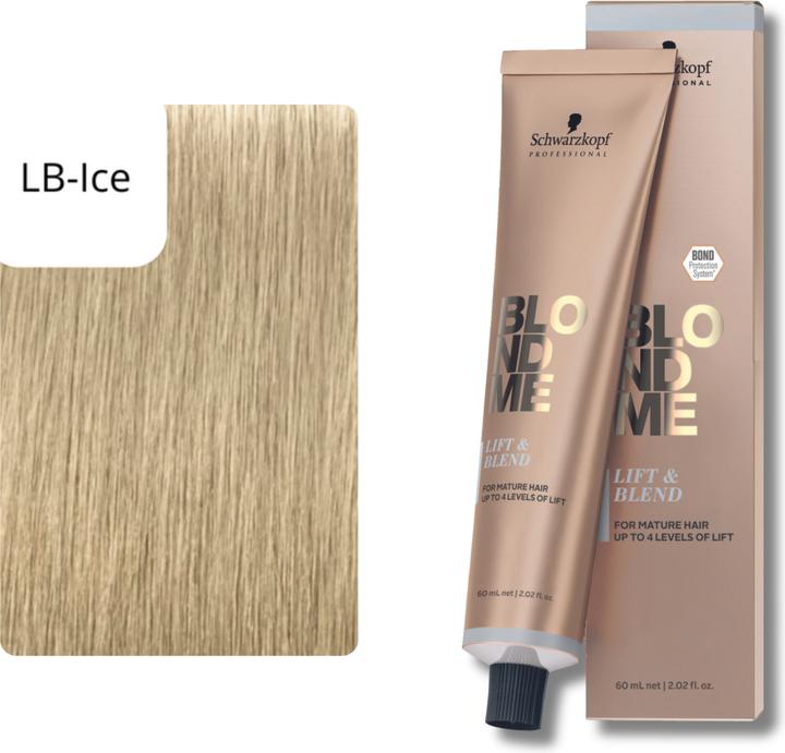 Produktbild Schwarzkopf Professional Schwarzkopf BlondMe Lift & Blend Ice 60 ml (LB-Ice)