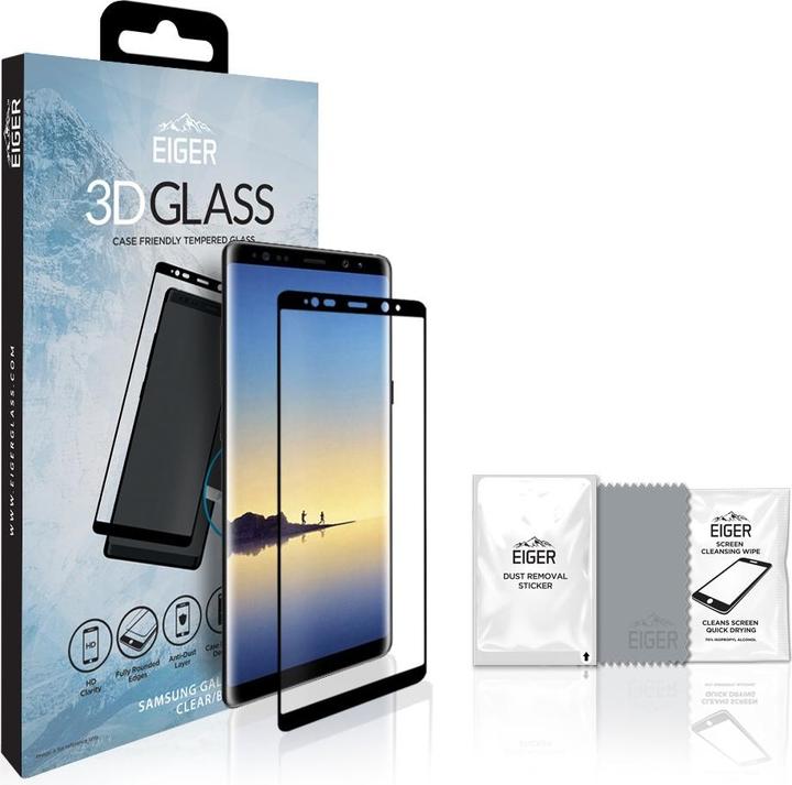 Eiger Mountain Glass Clear Edge (1 pièce(s), Samsung Galaxy Note 8)