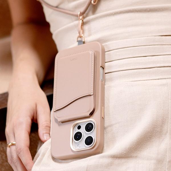 Produktbild Uniq etui Coehl Muse iPhone 16 Pro Max 6.9" Magnetic Charging dusty nude (Apple iPhone 16 Pro Max)