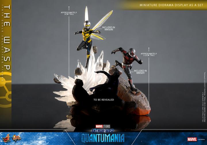 Actual product image Hot Toys Ant-Man & The Wasp: Quantumania figurine Movie Masterpiece 1/6 The Wasp 29 cm