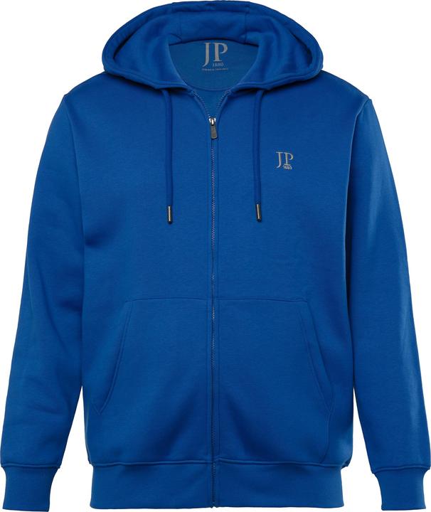 Actual product image JP1880 hoodie jacket, sweat, hood, kangaroo pocket, up to 8 XL (XXL)