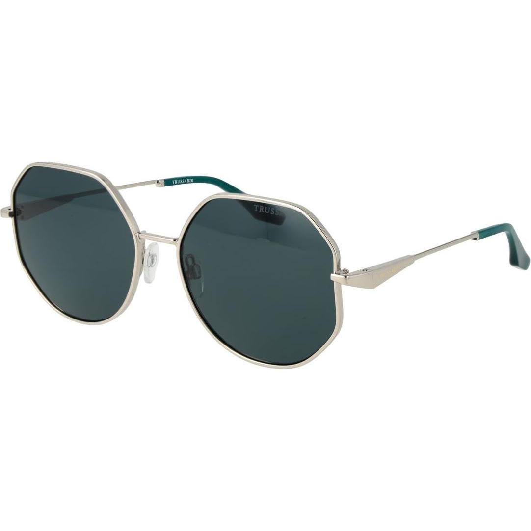Trussardi Donna Argento Donne, Occhiali Da Sole, Damensonnenbrille Tsw3012 5603B