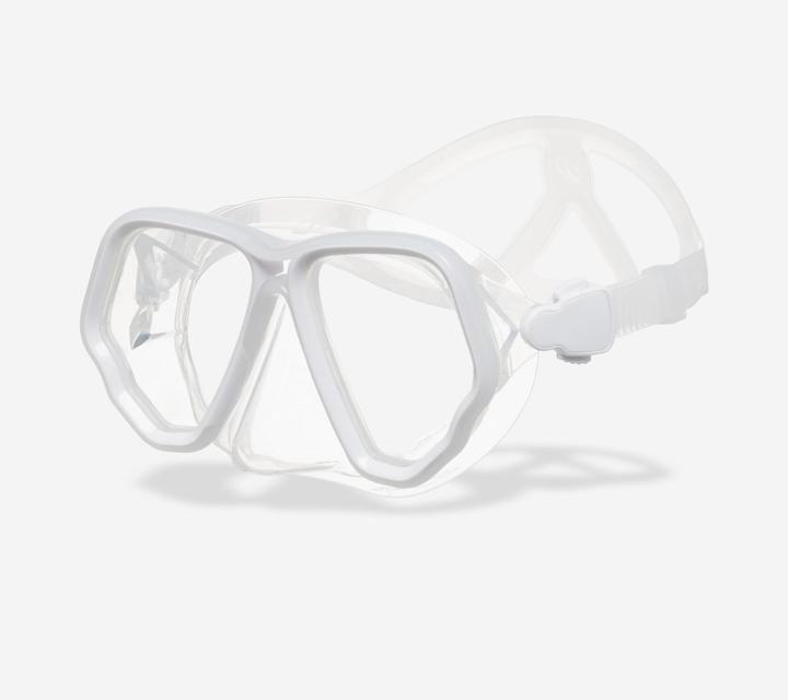 Subea Tauchmaske Antibeschlag - 500 Dual weiss
