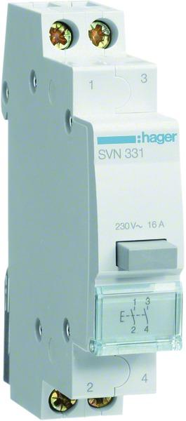 Hager SVN331 - 16 A - S-type - 1 Modul(e) - IP20 - -20 - 50 °C - -40 - 80 °C
