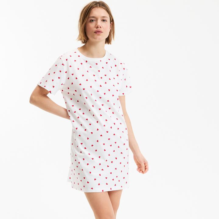 Produktbild BlockX Nachthemd mit Herzchen-Print (XL)
