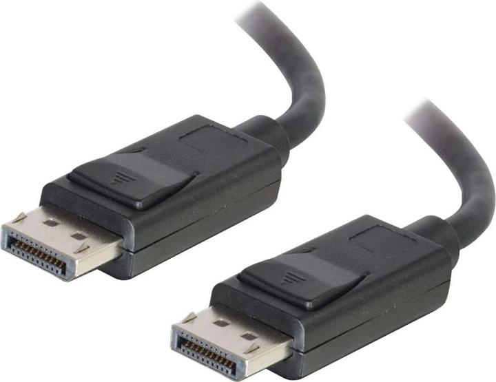 Produktbild C2G DisplayPort-Kabel, 8K, Stecker auf Stecker, Schwarz, 1,82 m, 54401 (1.83 m)