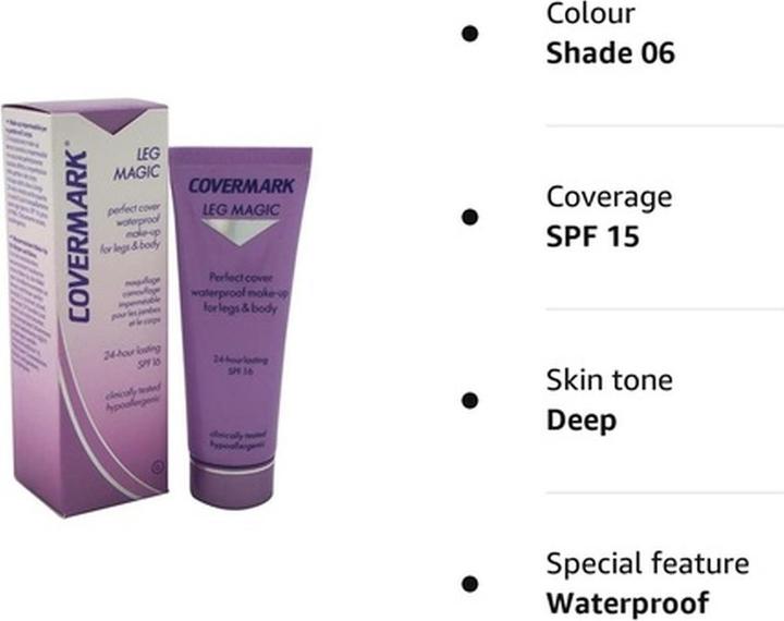 Actual product image Covermark Leg Magic 6 50 ml (6)