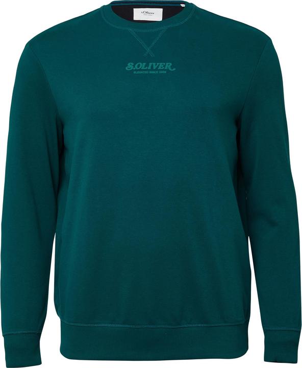 Produktbild s.Oliver Sweatshirt Wärmendes Sweatshirt mit Logo-Artwork (5XL)