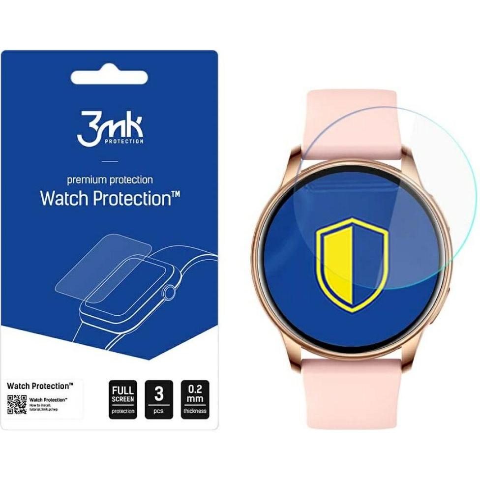 3Mk Trasparente Orologio Folia Arc Bemi Verfit Folia Fullscreen, Pellicola Protettiva Per Smartwatch,