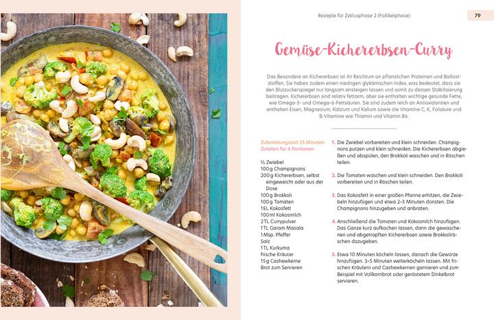 Actual product image Das Kinderwunsch-Kochbuch (German, Dunja Petersen, 2023)