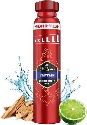 Produktbild Old Spice 250ml Deodorant Spray Captain (Spray, 250 ml)