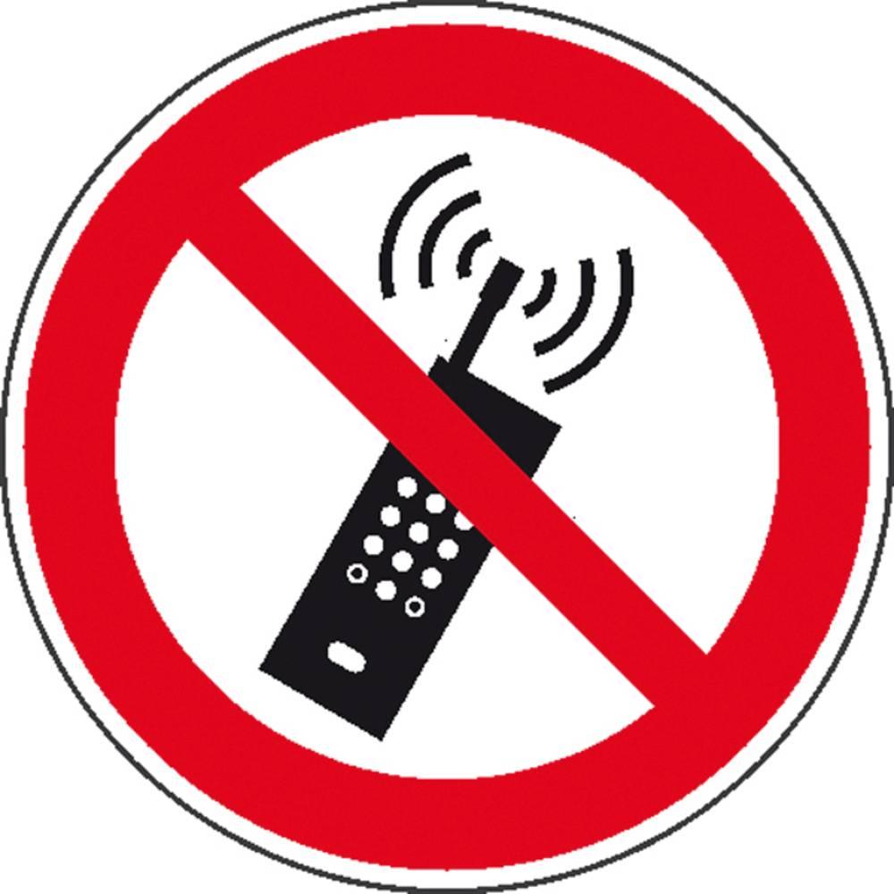 Wolk, Segnaletica Di Sicurezza, Verbotsschild Eingeschaltetete Mobiltelefone Verboten Aluminium O