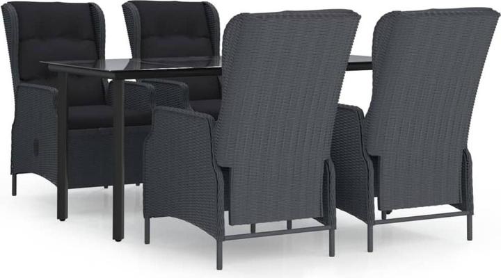 Produktbild vidaXL Garten Essgruppe (160 x 80 x 74 cm)