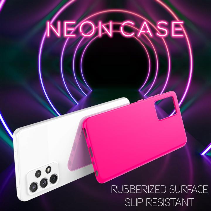 Actual product image Nalia Neon silicone mobile phone case (Samsung Galaxy A72)