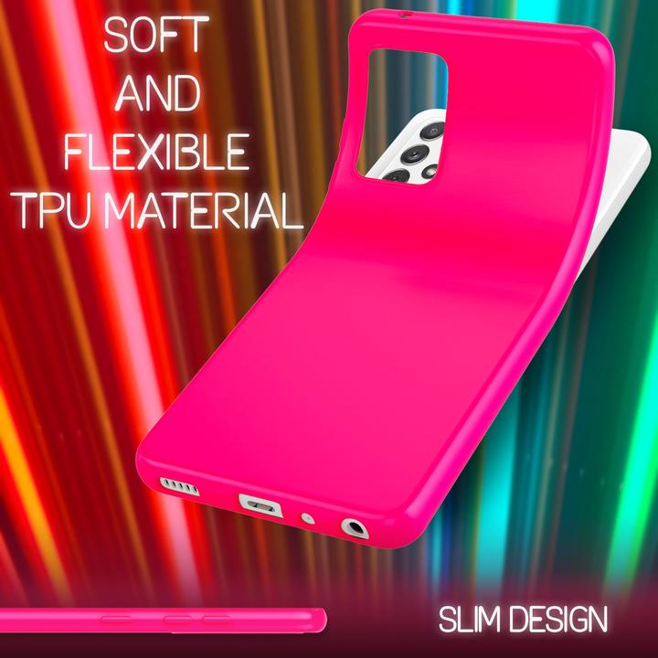 Actual product image Nalia Neon silicone mobile phone case (Samsung Galaxy A72)