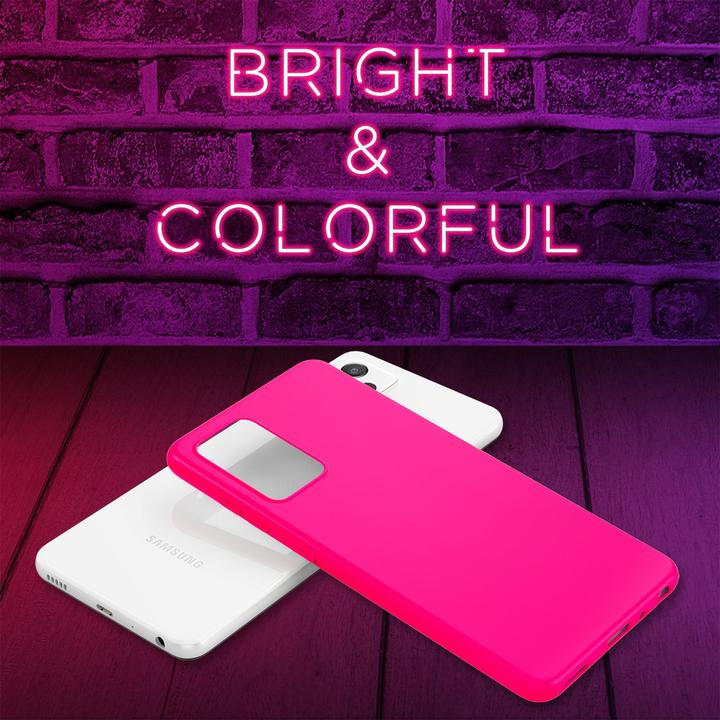 Actual product image Nalia Neon silicone mobile phone case (Samsung Galaxy A72)