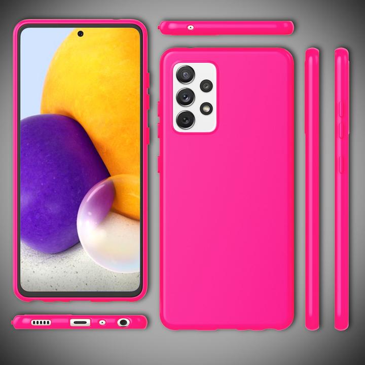 Actual product image Nalia Neon silicone mobile phone case (Samsung Galaxy A72)
