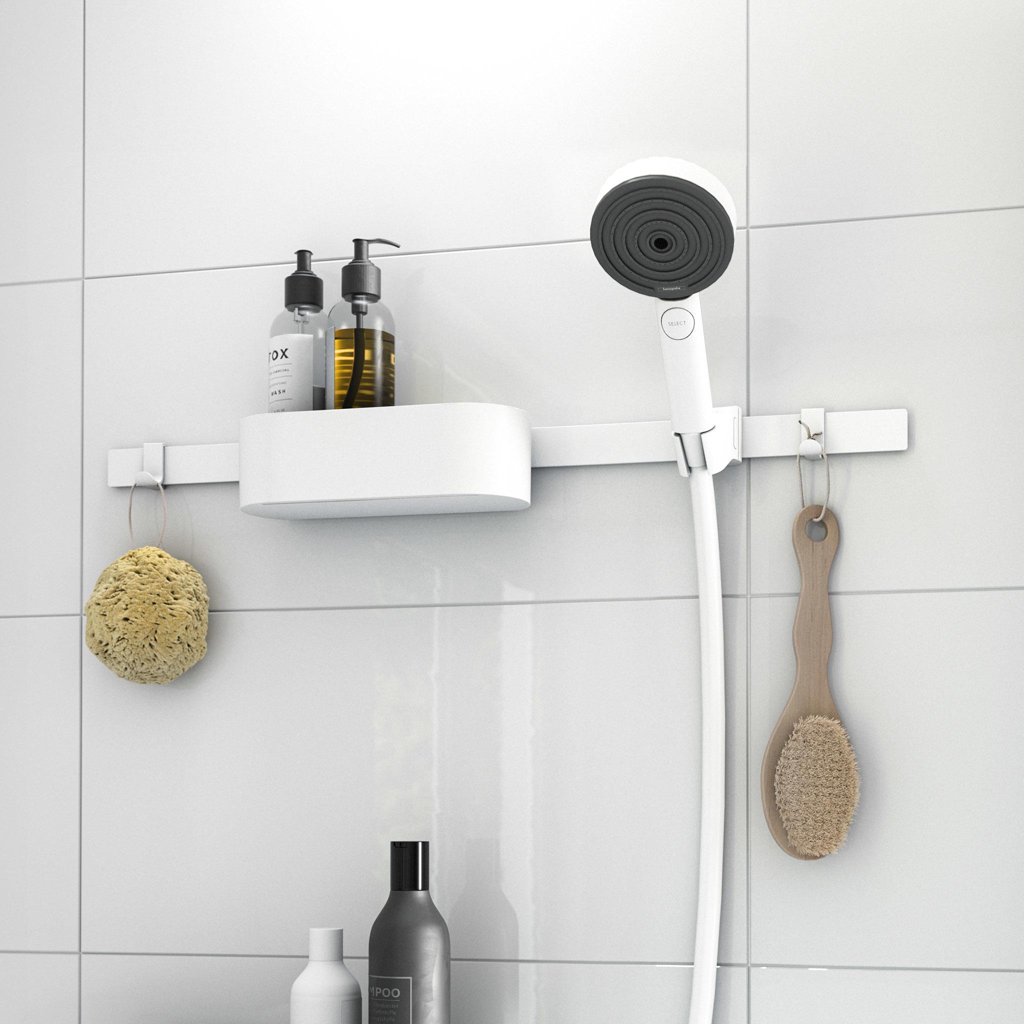 Thumbnail - hansgrohe, Duschsystem, WallStoris Push-Duschkopfhalterung