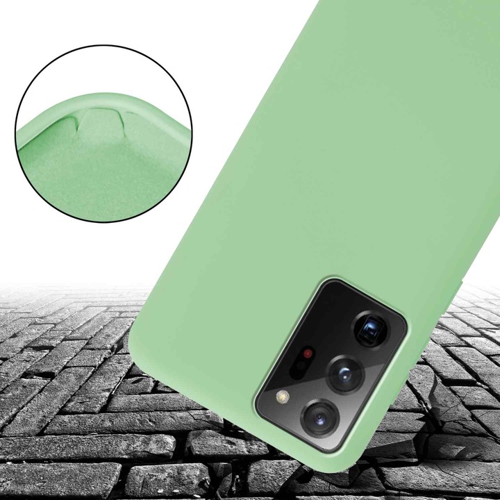 Actual product image Cadorabo TPU Cover Mobile Phone Chain Liquid (Samsung Galaxy Note 20+)