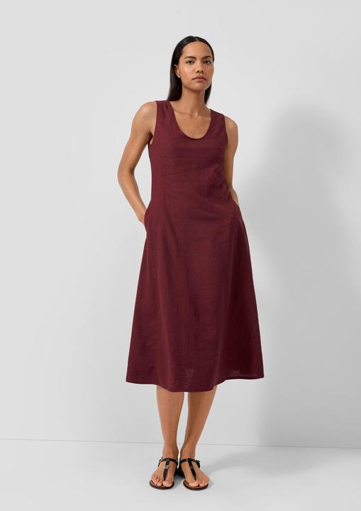 Image du produit s.Oliver Midi-Kleid aus Leinenmix (38)