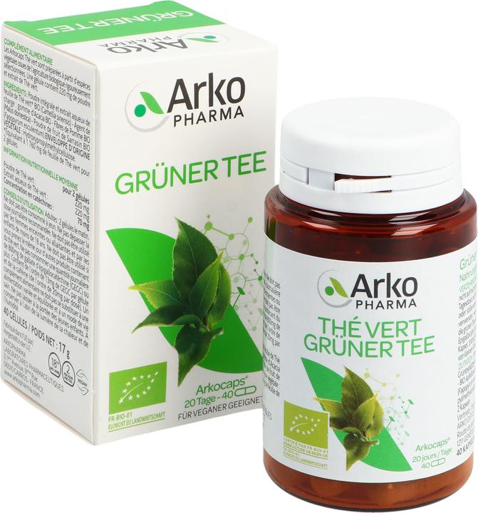 Image du produit Arkopharma Grüntee (40 pièce(s), Capsules, 40 g)