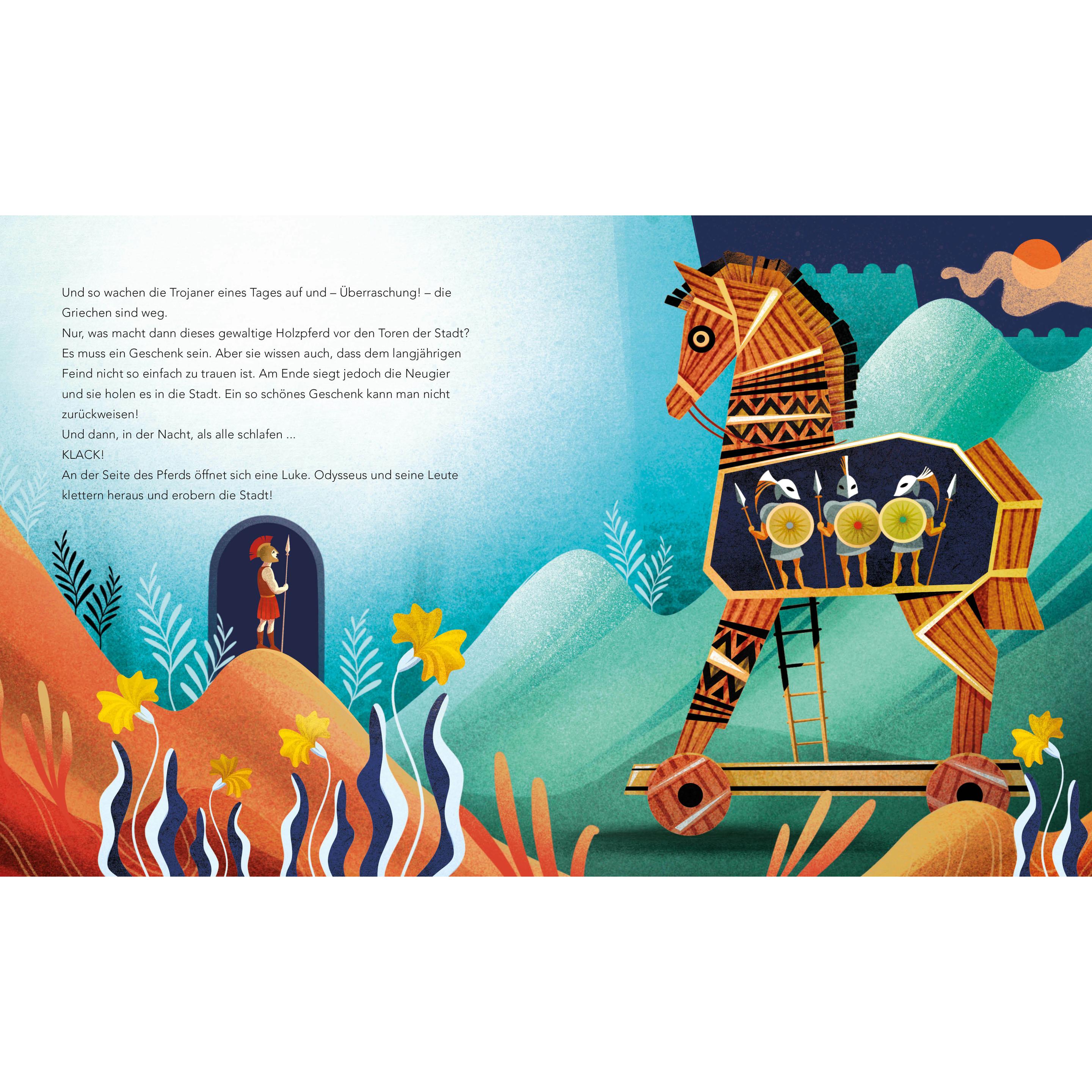 Thumbnail - Die Abenteuer des Odysseus, Kinderbücher von Claudia Theis-Passaro, Anna Láng, Sonia Elisabetta Corvaglia