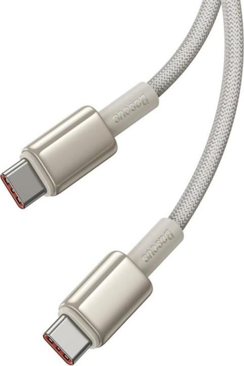 Produktbild Baseus Cable USB-C to USB-C Tungsten Gold, 100W, 1m (gold) (1 m, USB 2.0, 100 W)