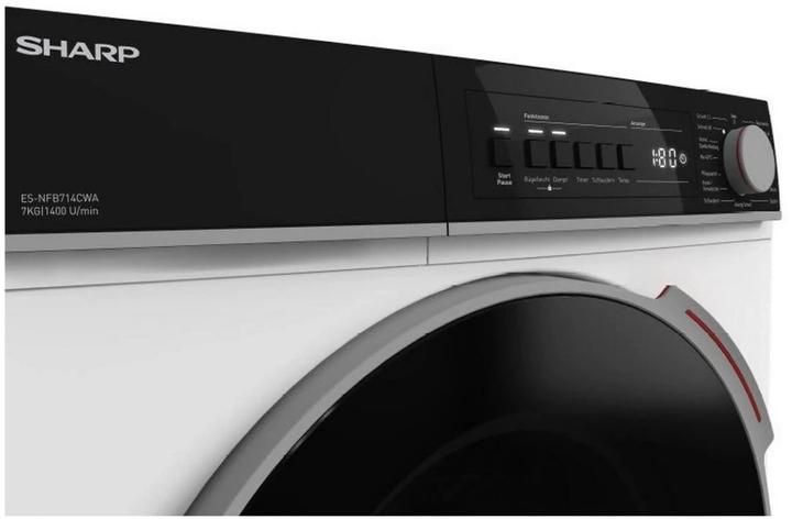 Actual product image Sharp ES-NFB714CWA-DE (7 kg, Left)