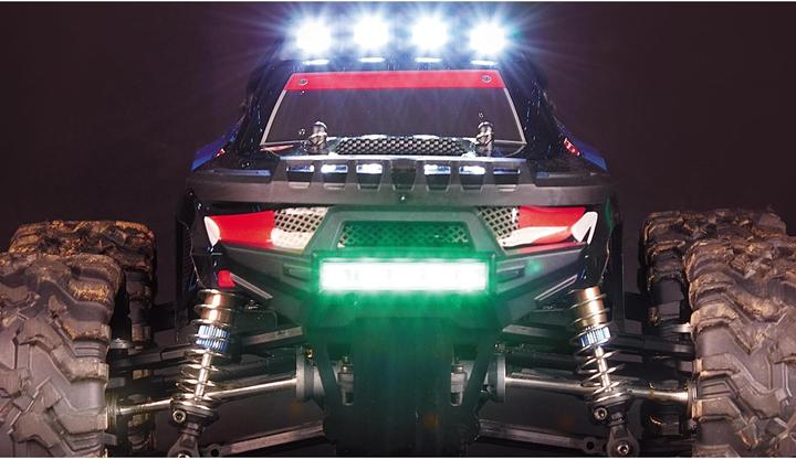 Productafbeelding Amewi RC auto Daphoenodon Monster Truck LiIon 2000mAh blauw/14 (RTR Gereed voor gebruik)