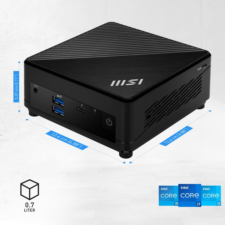 Actual product image MSI Cubi 5 12M-020BDE (Intel Core i7-1255U)