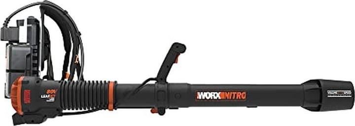 Worx Souffleur à dos sans fil (Fonctionnement sur batterie, Souffleur de feuilles)
