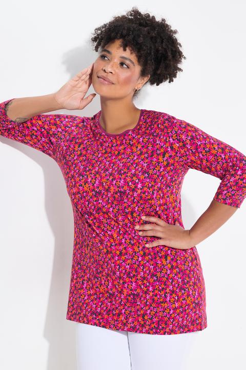 Actual product image Janet & Joyce T-Shirt, Classic Fit, Blümchenmuster (48)