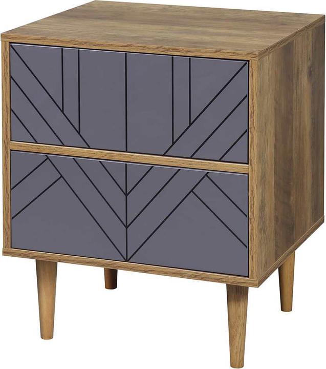 Image du produit Möbilia Commode59 gris (48 x 40 x 59 cm)