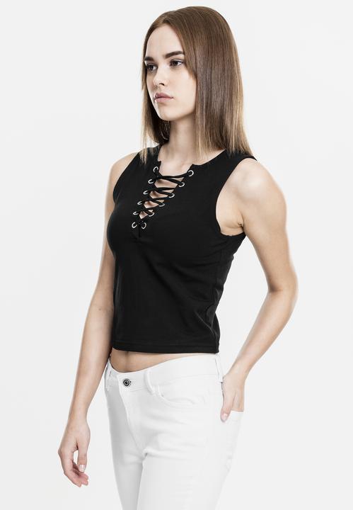 Produktbild Urban Classics Ladies Lace Up Cropped Top (M)