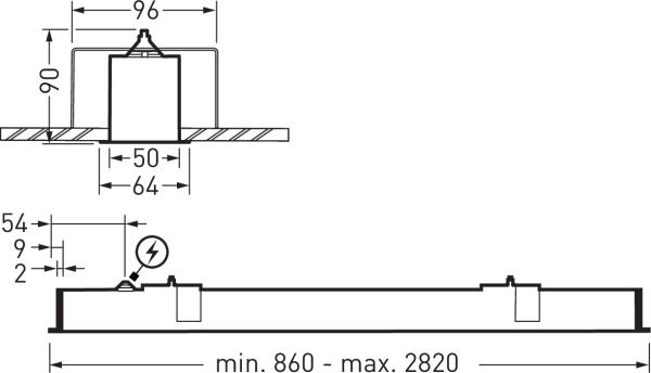Produktbild Trilux TRIL LED-Einbauleuchte (2666 lm)