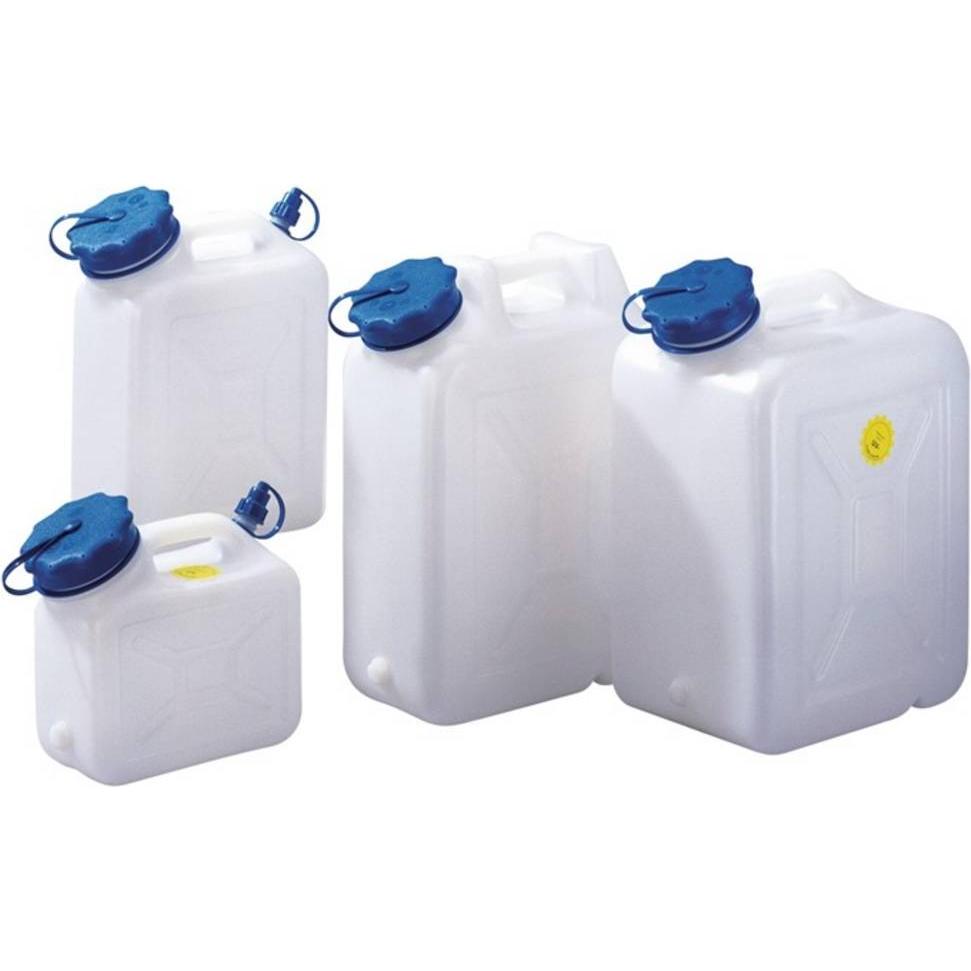 2x Hünersdorff, Garagenausstattung, Weithalskanister 30l