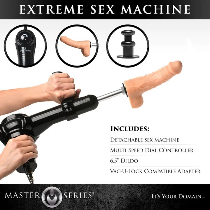 Produktbild Master Series Obedience Chair with Sex Machine