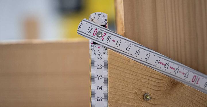 Actual product image Stabila Wooden folding ruler (cm)
